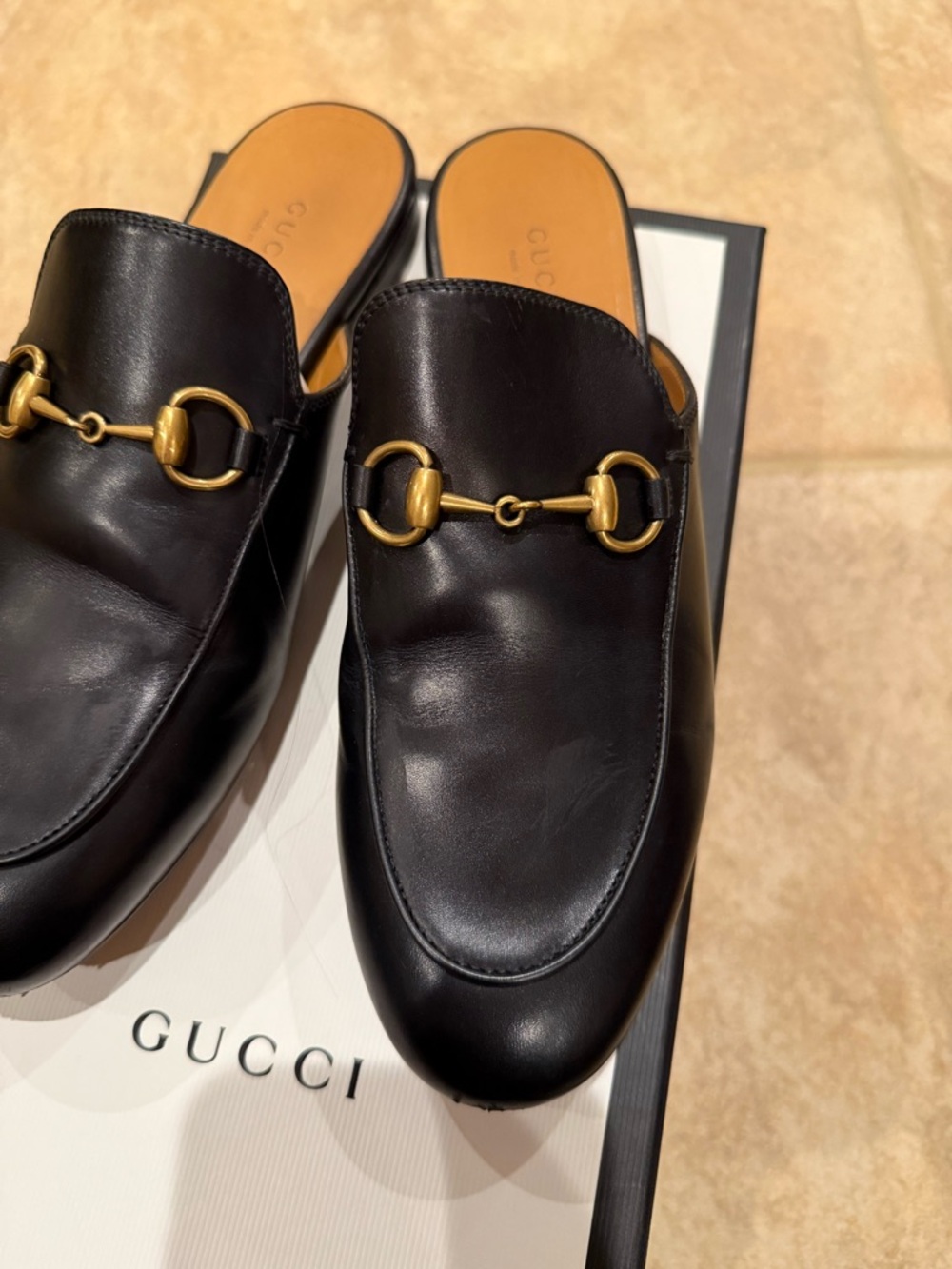 Gucci Women’s Princeton slipper Black size 36 - Picture 3 of 12